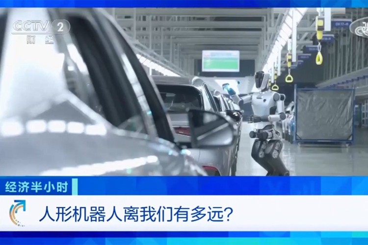 中央电视台《经济半小时》栏目对long8龙机器人的专题报道